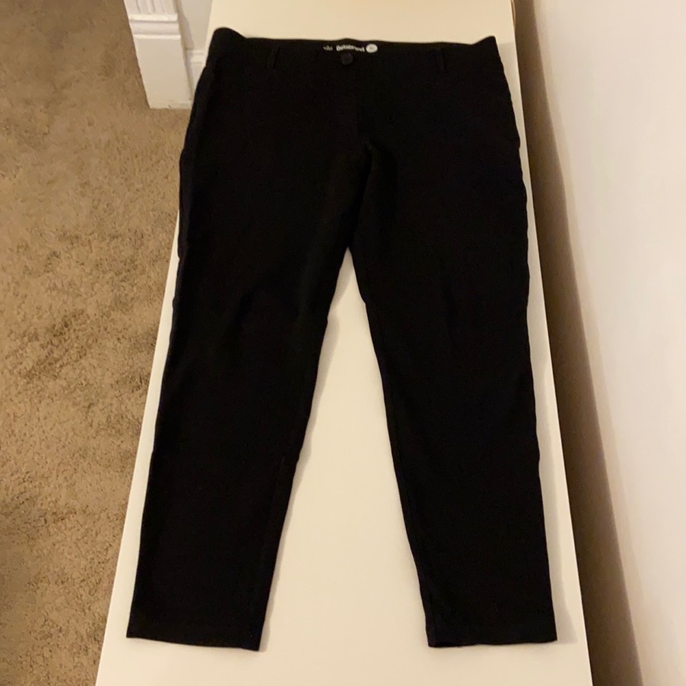 Betabrand  Dress Pant Yoga Pants
Crop,Classic, XL